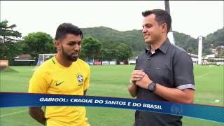 Gabigol troca de lugar com fã por um dia [upl. by Anitsahs]