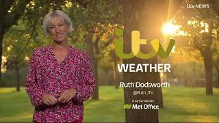 Ruth Dodsworth ITV Weather 30th September 2024 [upl. by Aerdnael]