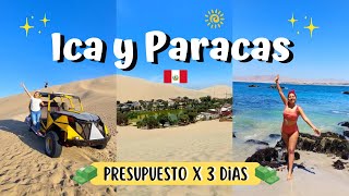 ICA Y PARACAS  Presupuesto x 3 dias Huacachina Playa la mina islas ballestas y Parque acuático [upl. by Suired444]