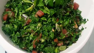 HEALTHY PARSLEY SALAD  PARSLEY SALAD RECIPE  Kanamit Gid [upl. by Jeana]