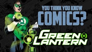 Green Lantern  You Think You Know Comics [upl. by Ymmak]