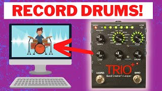 Digitech Trio Plus Tips And Tricks  RECORDING DRUMS [upl. by Sigismund256]