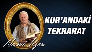 Necmi İlgen  Mesnevii Nuriye Kurandaki Tekrarat ile ilgili [upl. by Anerak120]