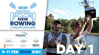 2024 NSW Rowing Championships  Day 1 [upl. by Lovell969]