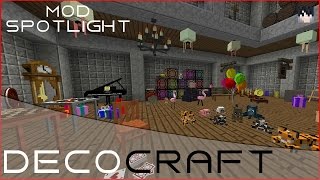 DecoCraft  Minecraft Mod Spotlight [upl. by Ecyak]