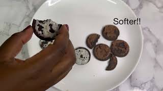 What Happens When You Microwave an Oreo Microwaved Both Chocolate and White Creamed Oreos [upl. by Uzziel]