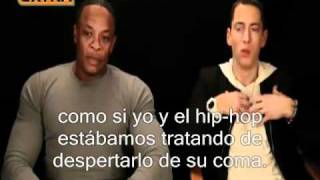 Eminem noticias DrDre y Eminem entrevista 2011 subtitulada [upl. by Aninnaig627]