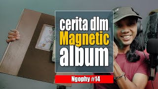 Cara saya bercerita di Album Magnetic Ngopy 14 Bongkar isi Paket wedding photography LHF [upl. by Hermy789]