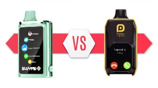 WHICH SMART VAPE IS BETTER SWYPE VS POSH PRO MAX VAPE REVIEW [upl. by Fryd]