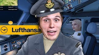 Mein erster NACHTFLUG als Pilot der LUFTHANSA [upl. by Arymas]