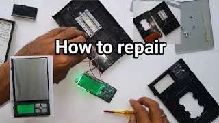 how to digital weight machine repair at home [upl. by Aratal]