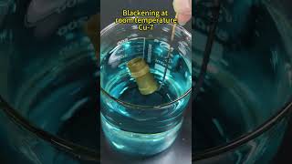 Blackening process for copper parts at room temperature [upl. by Vandervelde]