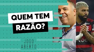 Debate Jogo Aberto Gabigol ou diretoria do Flamengo quem tem razão [upl. by Kleeman]