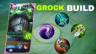 Playing Grock EXP but like a Roamer  Grock Best EXP Build 2024  Grock Gameplay  MLBB mlbb [upl. by Alick]