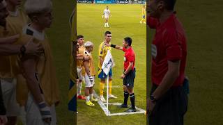 Ronaldo Referee Goat ronaldo cristianoronaldo youtubeshorts [upl. by Dill]