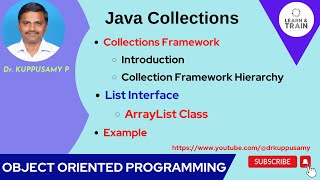 58 Java Collections  List Interface  ArrayList Class  Example [upl. by Ecienaj]