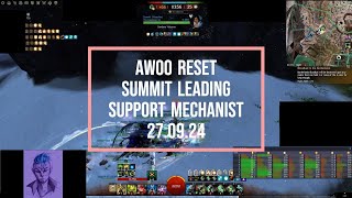 GW2  WvW  aWoo Reset  Support Mechanist  270924 [upl. by Kristyn]