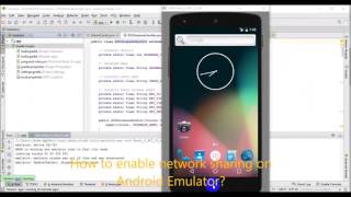 Enable internet on Android Emulator [upl. by Notgnimer]