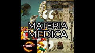 MATERIA MEDICA Uygarlığın İlaç Bilgisi [upl. by Hellah]