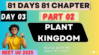 Plant kingdom  Bryophytes Neet  CBSEClass 11th Biology part02 [upl. by Pogah]