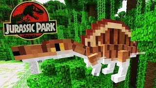 RECINTO DE TIRANOSAURUS REX DE ISLA NUBLAR Y ZONA DE MOSASAURUS JURASSIC PARK MINECRAFT PARTE 2 [upl. by Eilhsa]