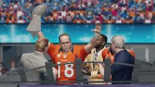 Madden NFL 25  Denver Broncos Super Bowl Video Intro amp Celebration [upl. by Virgil]