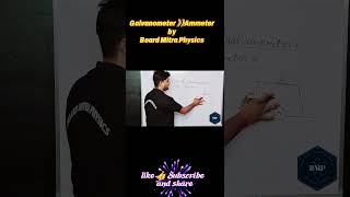 ConversionOfGalvanometerInToammeterclass12PHY youtubeshortseducation neetphysicsboardexam2025 [upl. by Aenil]