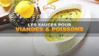 Les sauces pour viandes amp poissons  MyTaste Cuisine [upl. by Isaiah]