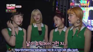 VIETSUB REVELution 160927  Red Velvet Cut  MBC MUSIC Show Champion Behind E22 [upl. by Ribaudo]