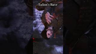 Talion Baddadan  Shadow Of War gamerave shorts shadowofwar talion baddadan [upl. by Avon]