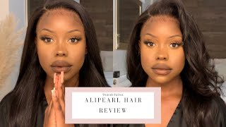 The TRUTH about ALIPEARL HD LACE WIG Flawless Lace Melt  Honest ReviewThandiTalks [upl. by Lodie722]