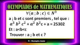 Olympiades de mathématiques  Math Olympiade  Olympiades mathématiques [upl. by Ahsele]