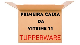 🎁ABRINDO A CAIXA VITRINE 112024 TUPPERWARE [upl. by Merrielle]