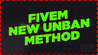 Best FiveM Unban Unban every ban  Global Ban  Server Ban  HWID Ban  Cfxre Ban  FiveM Unban [upl. by Ahsikyw]