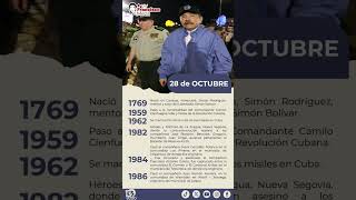 Hechos que ocurrieron en Nicaragua y el mundo  Efemérides de hoy qué pasó un 28 de octubre [upl. by Remmos]