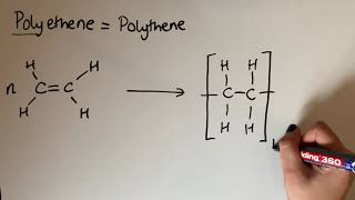 Alkenes  addition polymerisation [upl. by Carman512]