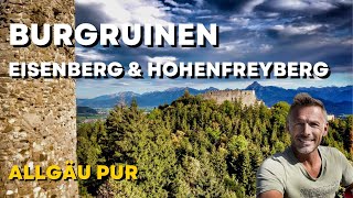 Burgruinen Eisenberg und Hohenfreyberg Allgäu [upl. by Amelie]