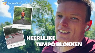 Tempo Training onder de Stralende Zon ☀️ Blokken 1600 330 400 305 tempo [upl. by Hardie]