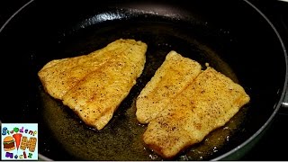 EASY PAN FRIED PANGASIUS [upl. by Lehcsreh]