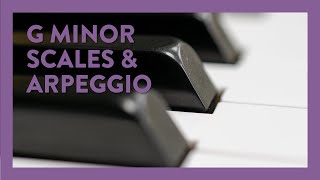 G minor Scales and Arpeggio  Piano Lesson 210  Hoffman Academy [upl. by Rene985]