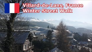 VillarddeLans Hiver ❄️ Balade dans le centre du village Vercors France [upl. by Eyaf]