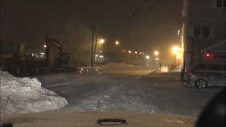 Historic Plymouth MA noreaster in a Jeep [upl. by Jon]