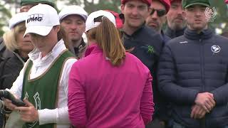 Leona Maguire Day 1 Monday Highlights 2022 JP McManus Pro Am [upl. by Fleurette]