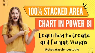 100 Stacked Area Chart in Power BI  Power BI Visuals  Learn Power BI From Basics  powerbitips [upl. by Sylas]