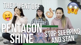 MV REACTION  PENTAGON펜타곤  빛나리Shine Official Music Video [upl. by Aennil]