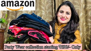 Affordable Party Wear Amazon Kurta Set Haul Kurta Sharara Kurta Pant amp Dupatta Set Kurta Palazzo [upl. by Aihsenot]