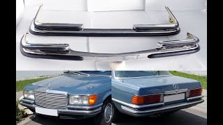 Mercedes W116 EURO style Bumpers 19721981 new [upl. by Yvonne]