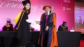 MDIS x University of Sunderland Graduation Ceremony 2023 [upl. by Serilda]