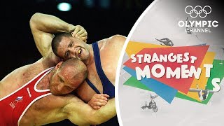 The Day an Olympic Wrestling Legend was Defeated  Strangest Moments [upl. by Aryas]