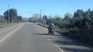 Hombre en silla de Ruedas a mas de 80 kmhora [upl. by Adnuhsed]